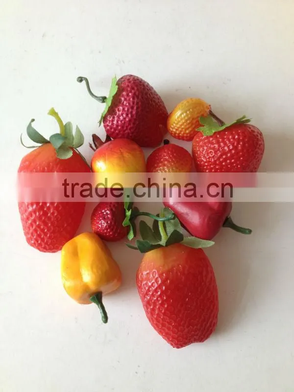 High quality and cheap decoration plastic imitation fruit