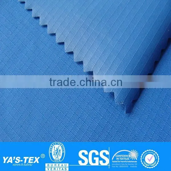 PU coated ripstop nylon weather resistant fabric