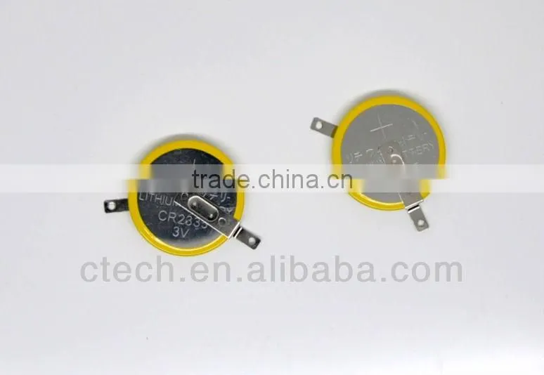 Watch battery Lithium Battery with cap CR2335 3V button lithium battery