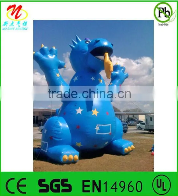 Inflatable animal giant inflatable upstanding crocodile