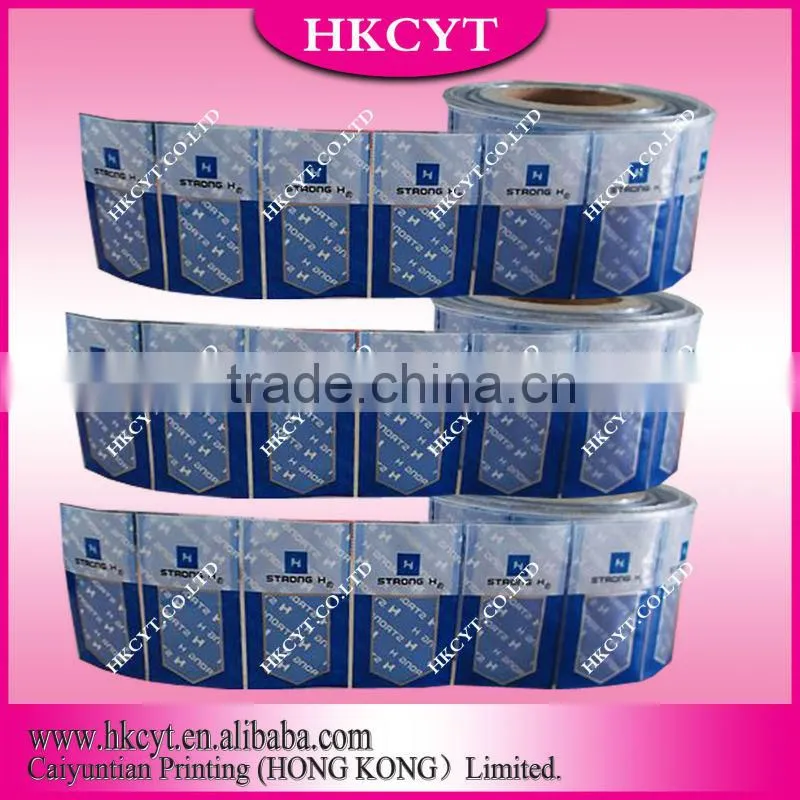 Plastic folding bag film/ laminated plastic roll film
