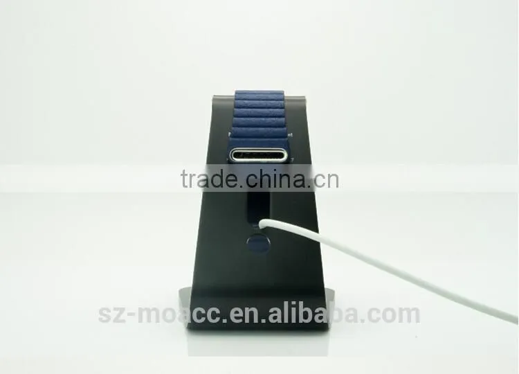 Multifunction Micro-suction Aluminum for apple watch stand charger