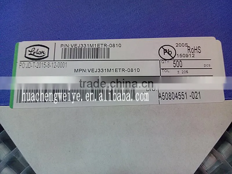 SMD Aluminum electrolytic Capacitors 330UF 25 V 8.0*10.0