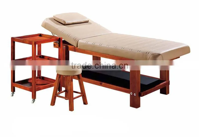 TOP sale New 3-1 beauty massage bed , Best wooden facial bed for spa shop
