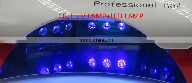 2016 year high quality 18K CCFL nail lamp 48w ccfl uv led lamp with CE&ROHS