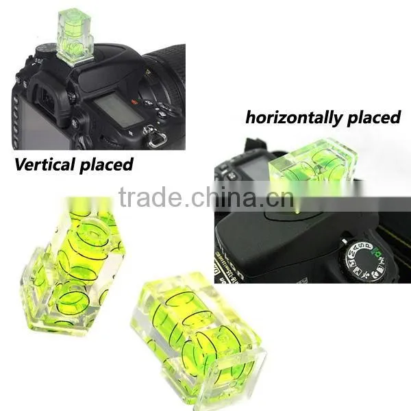 Hot Shoe Bubble Level - 2 Axis Camera Spirit Level