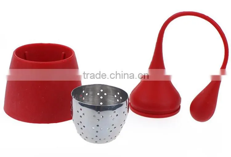 2015 new tea infuser silicone