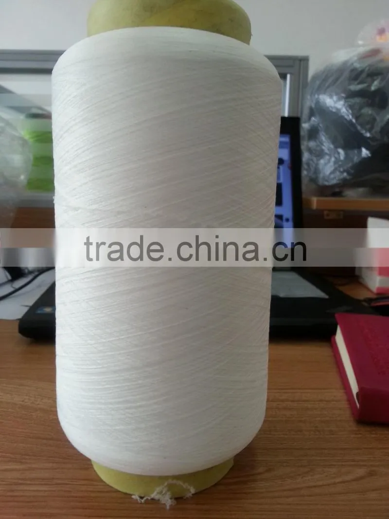 Black White nylon air covered yarn/Air jet spandex naylon pa 6 70/24 for knitting machine