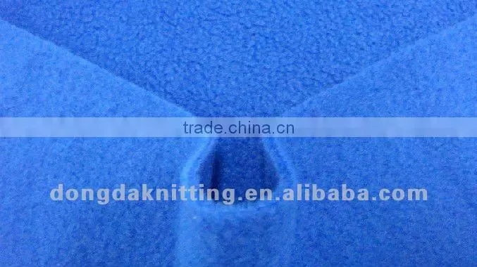 100%polyester two sides brushed one side antipilling polar fleece