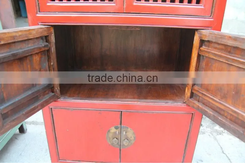 2014 Hot Sale furniture, solid wooden antique kitchen cabinet