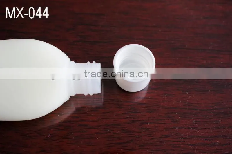 disposable shampoo in bottle