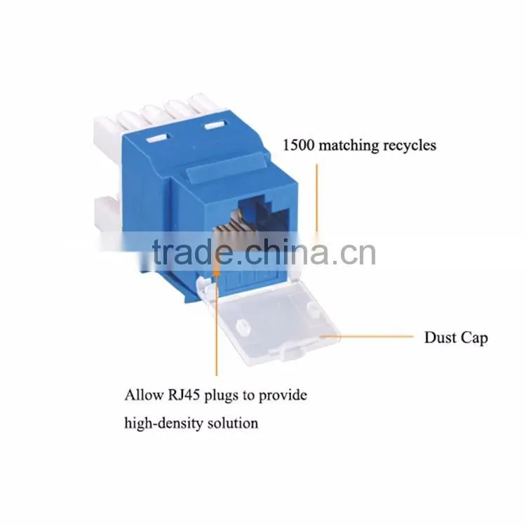 Fast Speed 2016 Keystone Jack Keylock Cate5e Uk Type