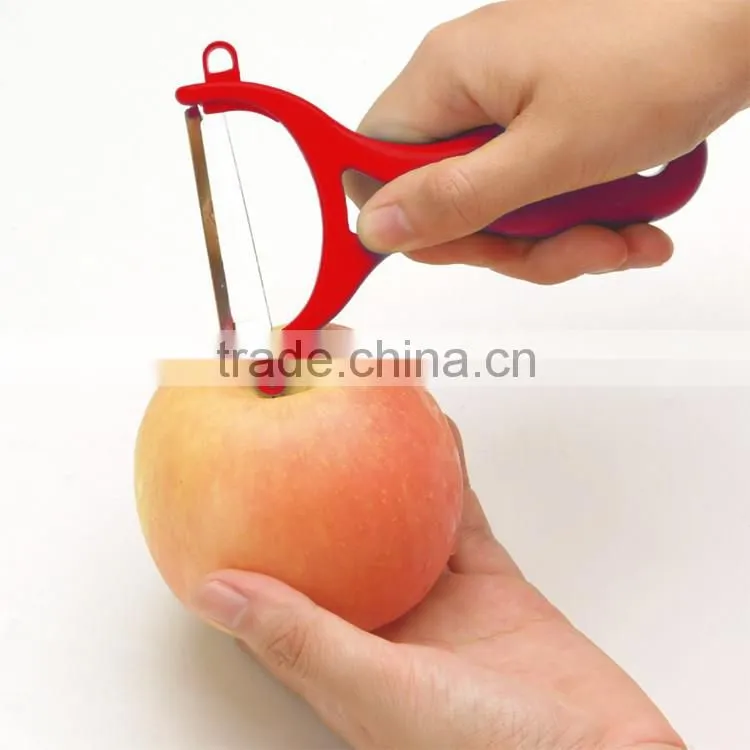 ABS+S/S 13.2*8.8 Kitchen tools stainless steel fruit&vegetable peeler/stainless potato peeler/manual peeler