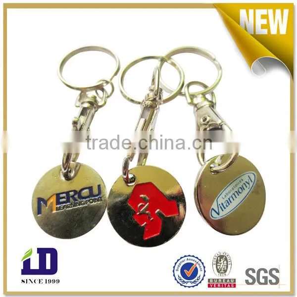 2015 Hot selling pink leon metal keychain