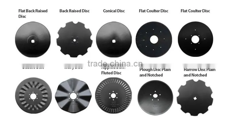 20 " x 4 mm Plain plough disc blades