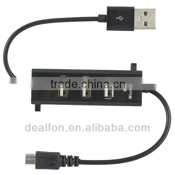 3 Ports USB 2.0 HUB for SAMSUNG Mobile Phone Charger