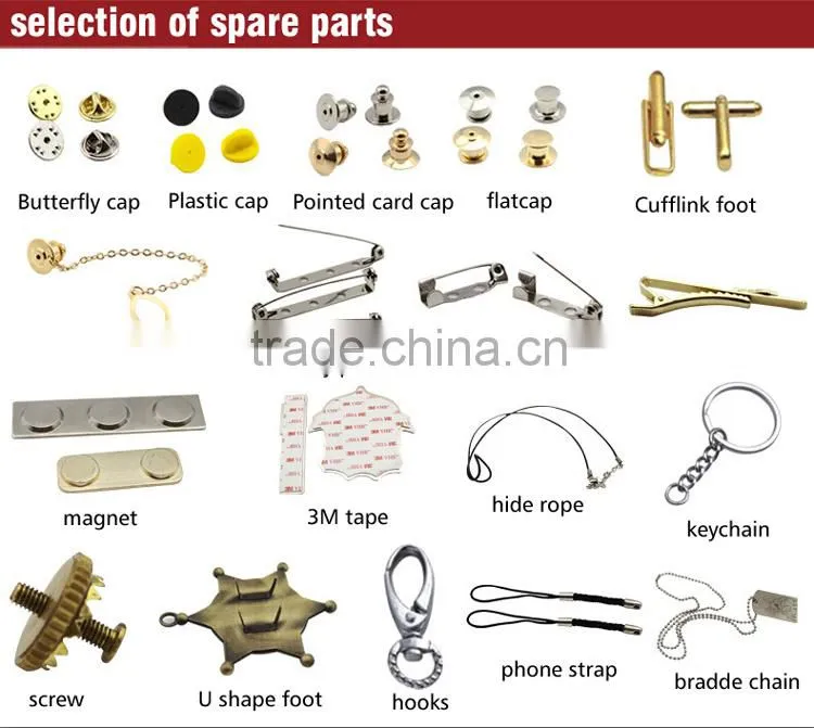 Professional metal sheriff star badge with CE certificate