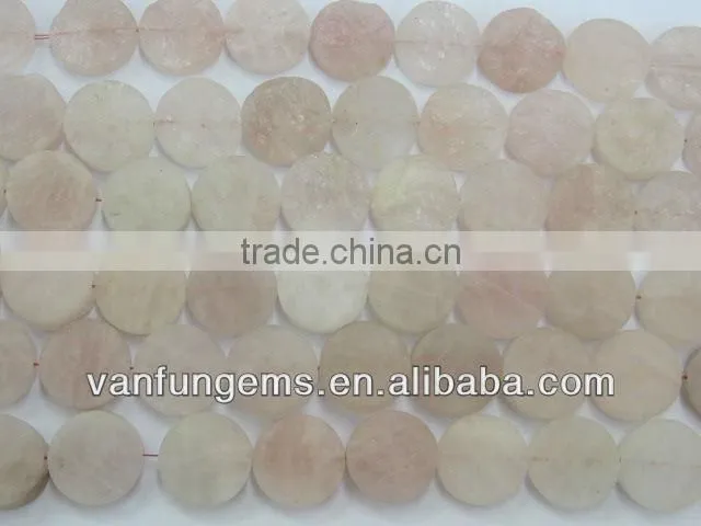 natural rose quartz round coin,sizes can be 15mm,20mm,25mm,30mm