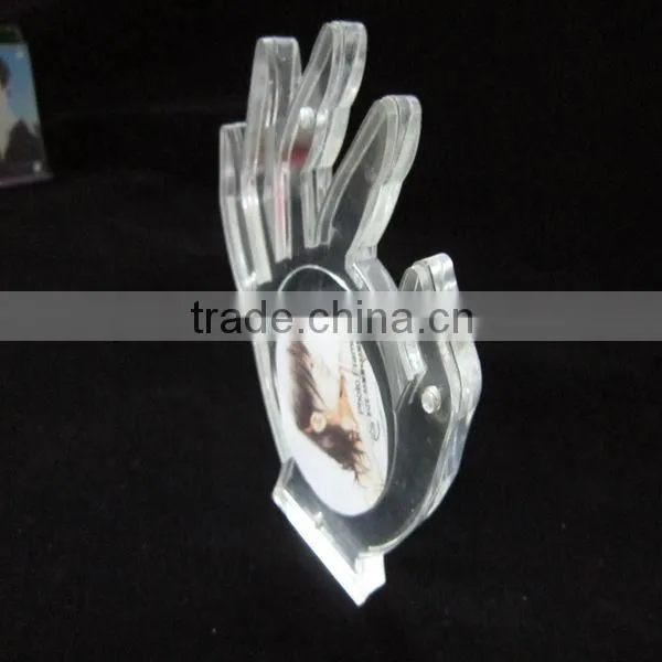 Alibaba China hot sale acrylic digital photo frame