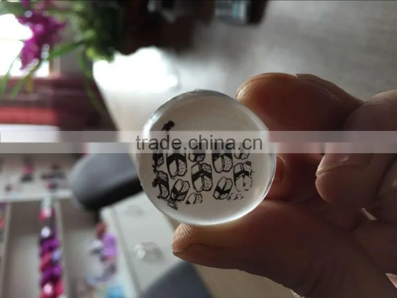 2016 New 2.8CM Clear Jelly Stamper +scraper Nail Art Stamp Collection Set-Manicure Image Plates Stamping Accessories Kit ST16