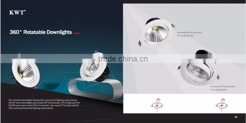 Super hotsell good quality nice price directional commercial LED downlight Ra90/Ra97