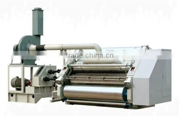 High Speed corrugated single face line / 2 ply corrugated cardboard making machine