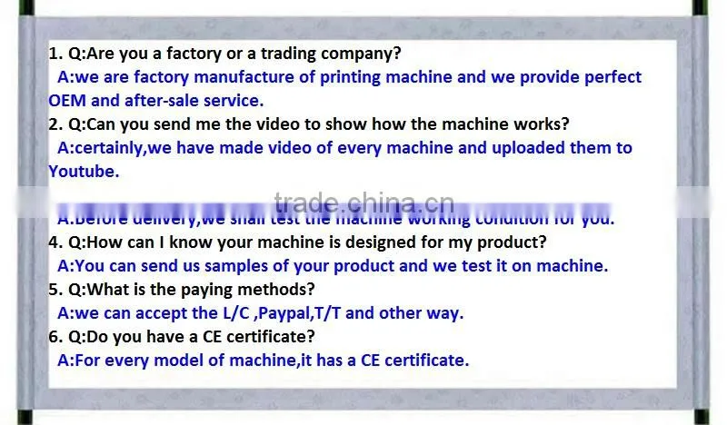 China Heat transfer printing machine for bottle/can /box/pen/stationary TH-300R
