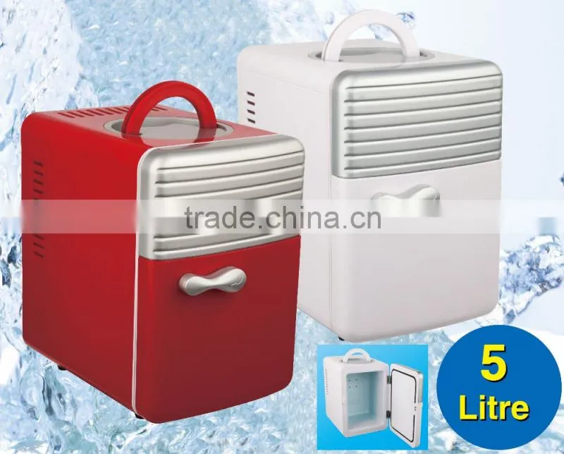5L 6 cans portable Thermoelectric car mini fridge heater & cooler