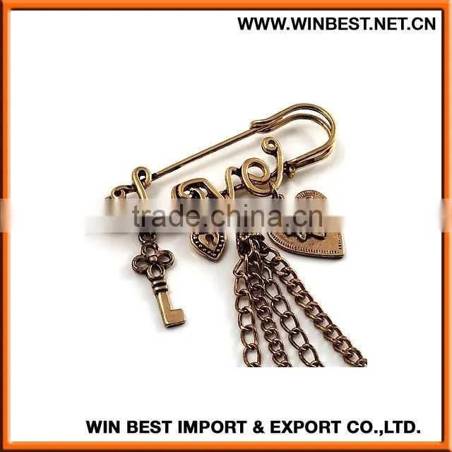 Wholesale from china china wholesale brooch, snowflake brooch, magnetic brooch pin