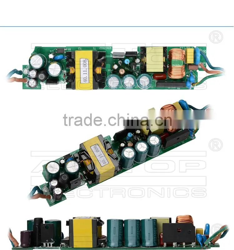 Electronic constant current 1500mA 50w IP67 waterproof led driver