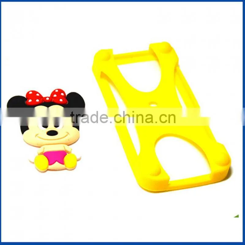 Newest fashion 3D Pvc cartoon universal silicone phone case phone cover for all models