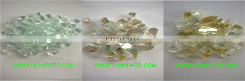Hi Chipper rose pink fire glass
