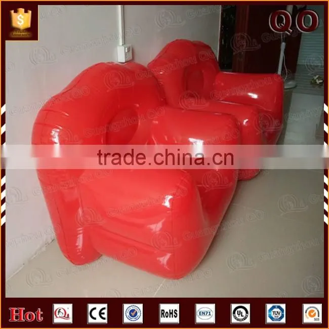 Unique design logo printed outdoor inflatable chair