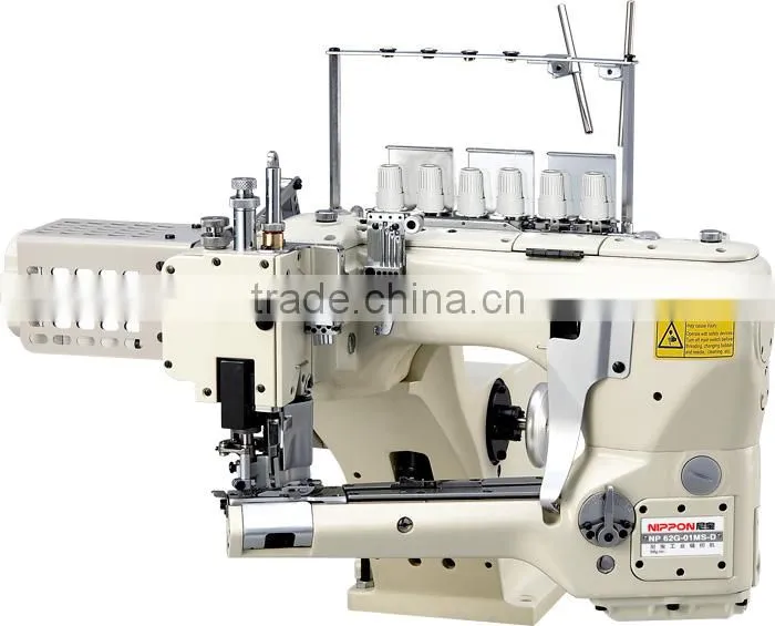 NP 62G-18HS-D DIRECT DRIVE CRANK ARM 4 NEEDLE 6 THREAD SEWING MACHINE