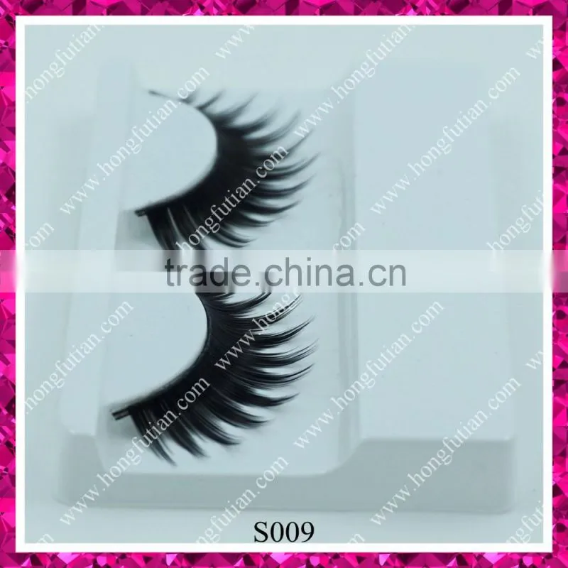 100% hand made no trace Transparent infarction charming women's false eyelashes wholesale, Paypal