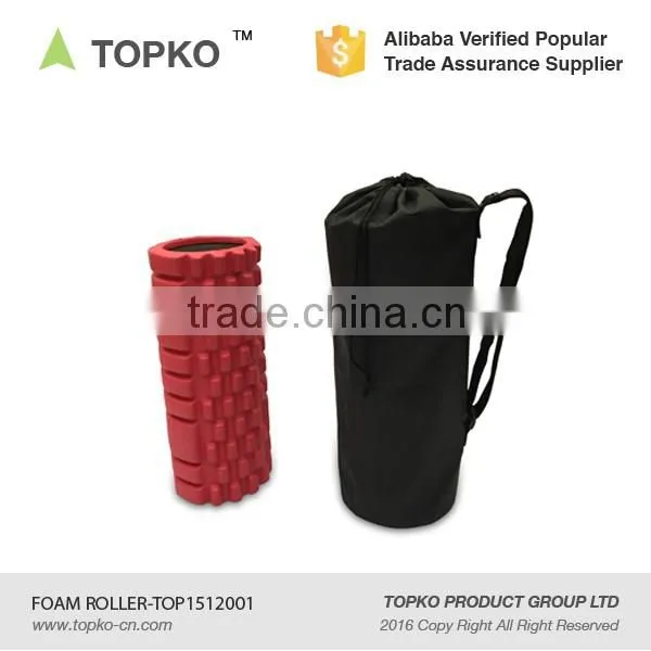 Wholesale Yoga & Pilates Type High Density Grid Foam Roller hard grid 33*14 custom eva foam roller