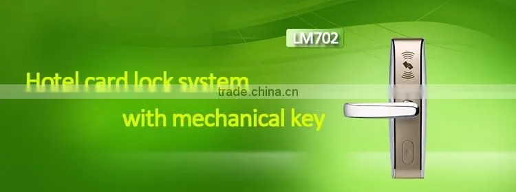 Hotel Management Software RFID Wristband/Bracelet Reader Hotel Door Lock System(HF- LM702)