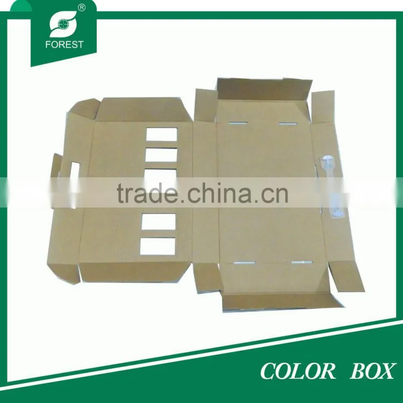 COLORFUL PACKAGING BOX FOR 6 BEER BOTTLES CARRIER