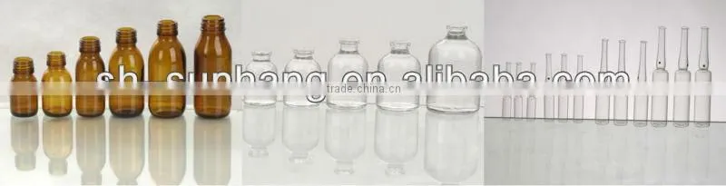 Amber Glass Vials and Bottles