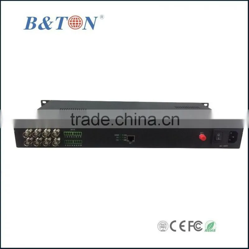 1/2/4/8ch HD-SDI fiber optical transmitter and receiver