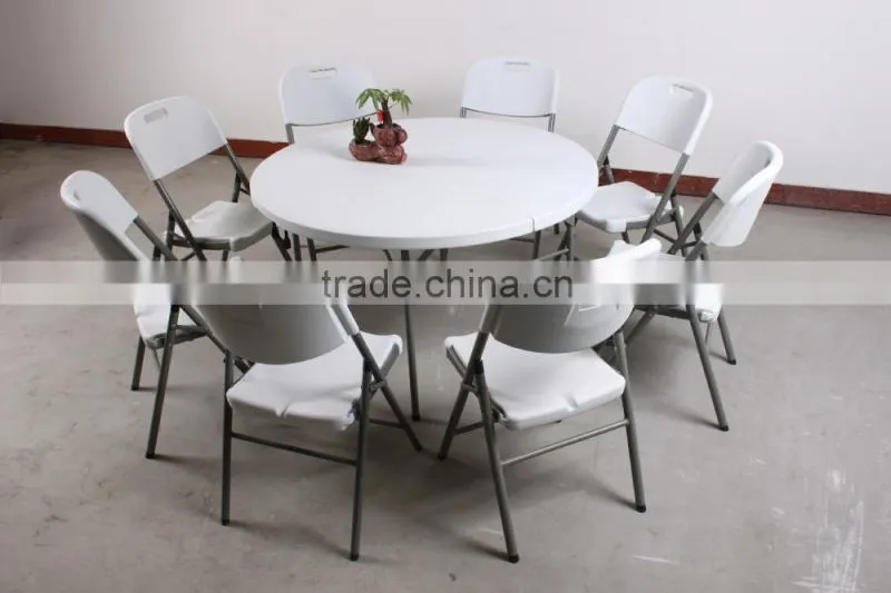 round dining table set, restaurant round folding table tops