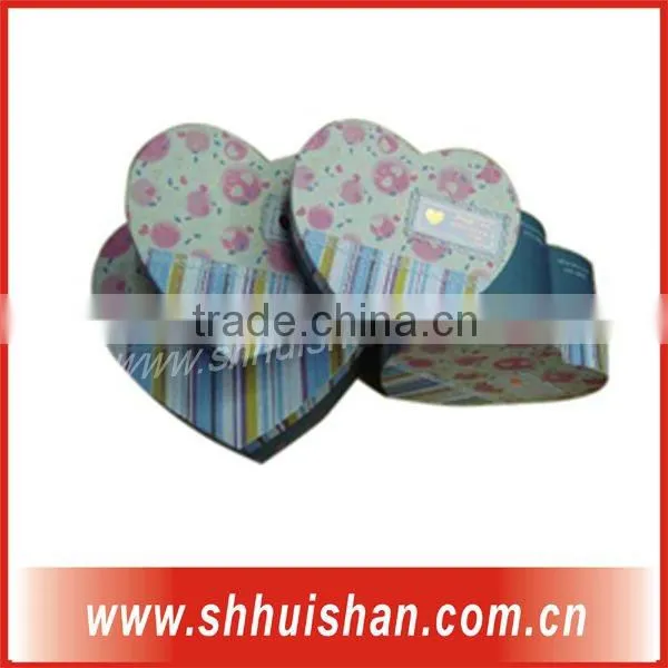 High quality heart-shaped packaging boxes