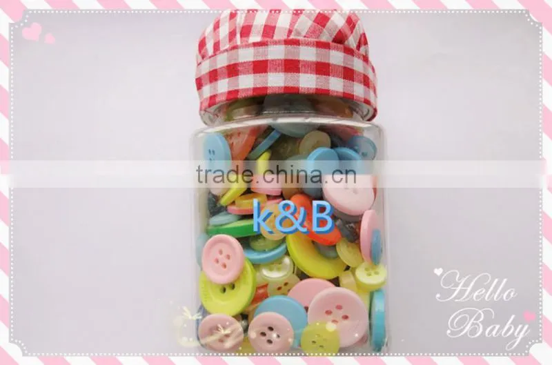 Mix bright resin color buttons for gifts & craft making and scrapbooking