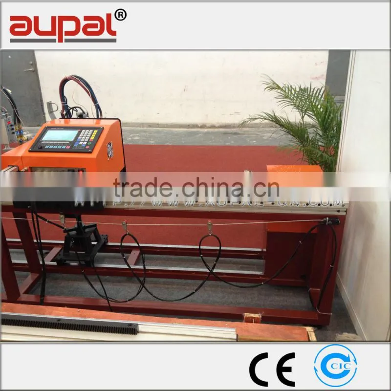 Low cost CNC air plasma cutting machine for plate and pipe