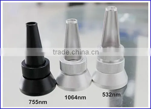 nd yag laser with black tip for skin whitening laser carbon treatment