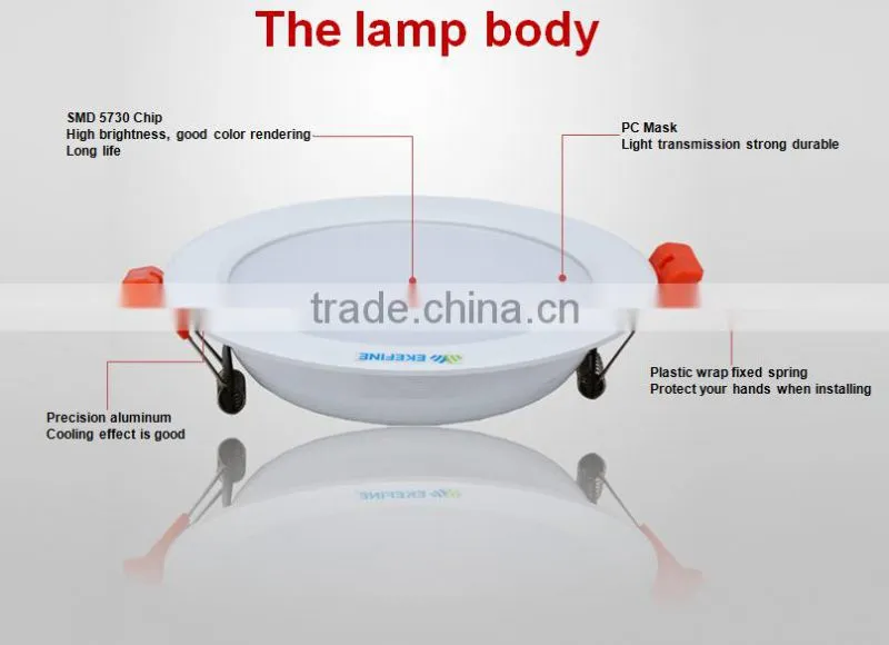 150MM Cut Out Trimless 7Inch SMD5730 15W LED Downlight