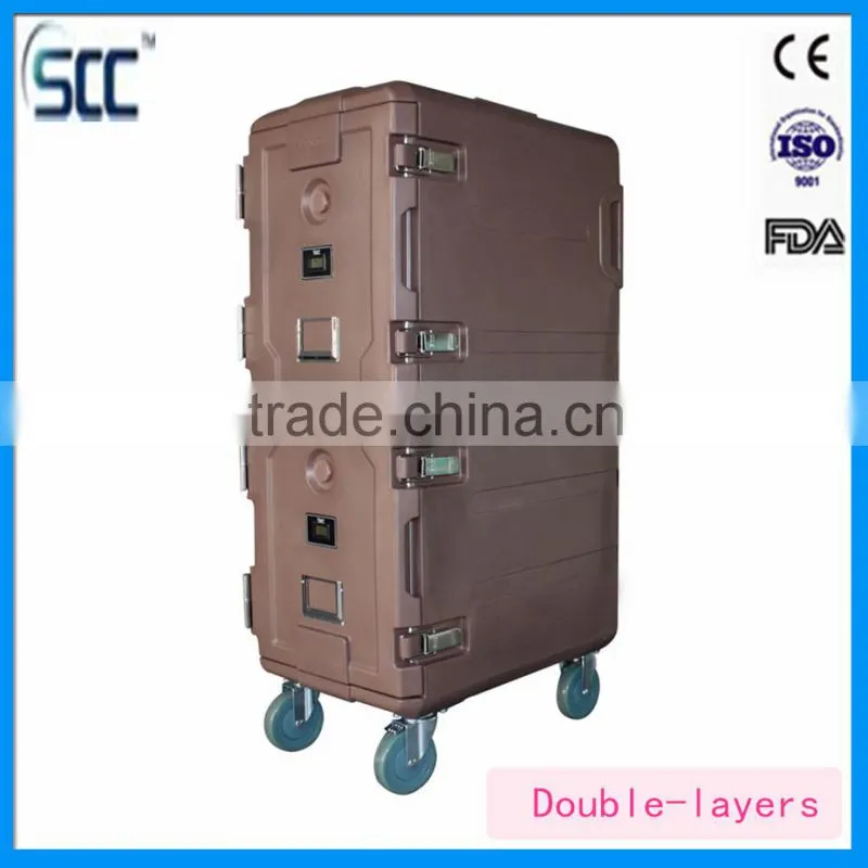 Insulated food warmer catering, 165L food warmer for catering, for hotels