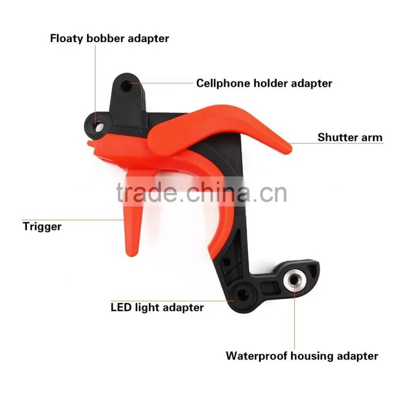 Telesin new released Pistol Trigger Shutter Gun device for Go Pro Hero3+/4 floating bobber