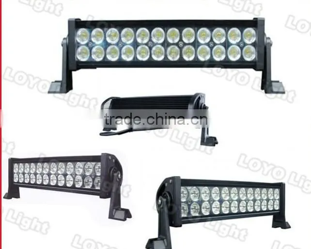 Power leds 4x4 led Epsitar work light bar offroad single row 72w offroad led light bar
