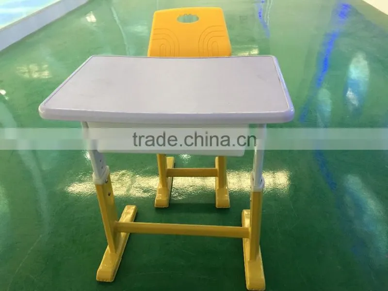 modern school desk and chair school furniture school desk with bench HXZY048